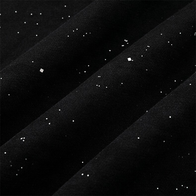 抖音得物二开25秋冬美式高街重磅水洗满天星扎染连帽卫衣CM48,男装卫衣,电商A486