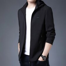 M2021钱塘2021-2春季男士连帽夹克商务高端男装P175控价不低308，男装夹克，钱塘207-2