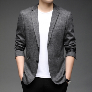 Y3320钱塘2020-2中年男士秋冬季新款时尚休闲百搭简约西服P152图片