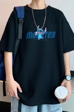 ！2023夏季新款青少年华夫格短袖T恤百搭半袖衫TXH226P25，男装T恤，电商B220