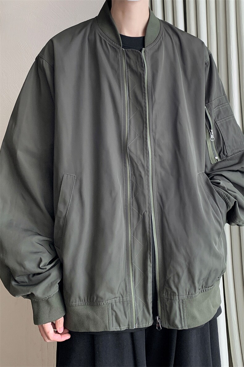 8XL-M特大码秋冬机能夹克外套冲锋衣百搭潮休闲宽松户外JK1301P70,男装夹克,电商D206-1