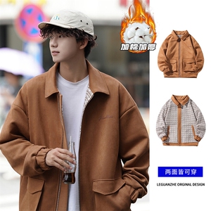 2023 HJ23542加厚 cityboy大码两面穿加棉夹克M-5X HJ23788-P140图片