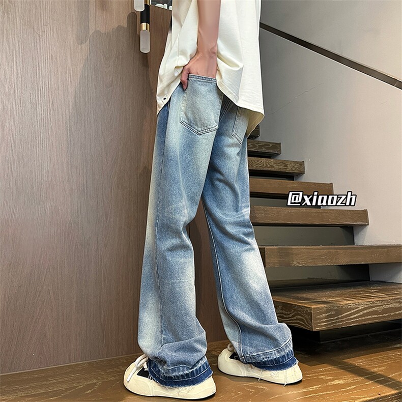 XZ616夏季新款水洗简约直筒休闲裤牛仔裤TY1017P65控78，男装牛仔裤，星座512A（原616）