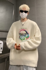 高质量！秋冬季半高领毛衣男加绒加厚线衣男针织衫男MY243-特p38，男装针织衫/毛衣，电商B367