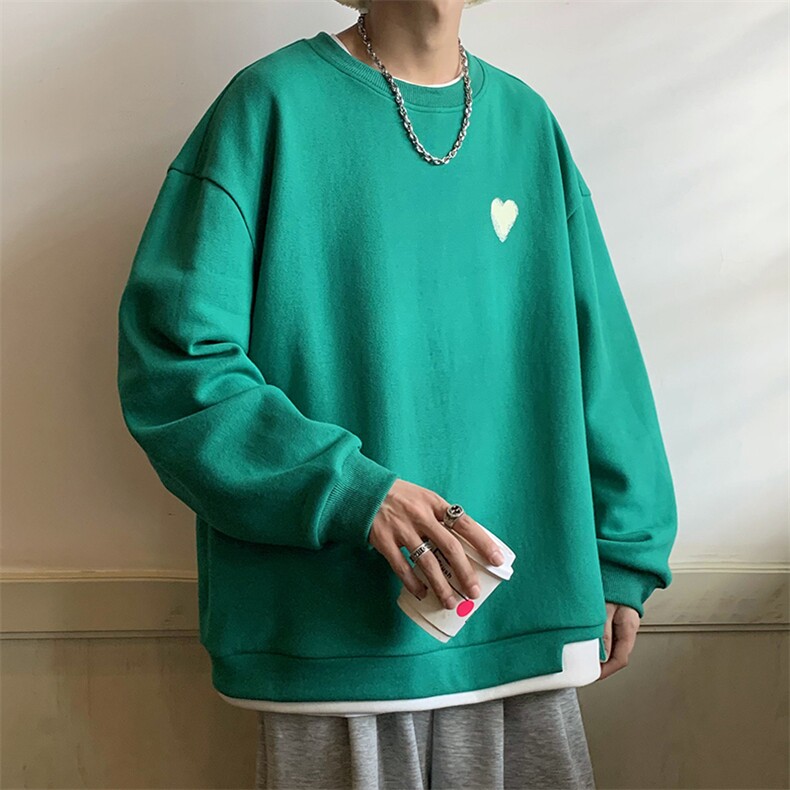 秋季新款百搭港风卫衣VE55109-P35控58,男装卫衣,星座717