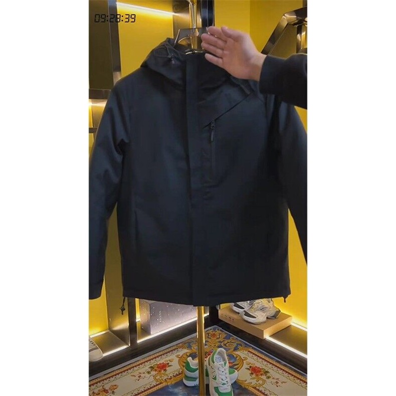 羽绒棉服男款运动户外连帽时尚防风外套yrf203-TP235,男装羽绒服,电商A089-1