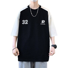 25160-特P40夏季休闲时尚T恤男短袖打底衫青少年潮牌印花T恤，男装T恤，电商D310B