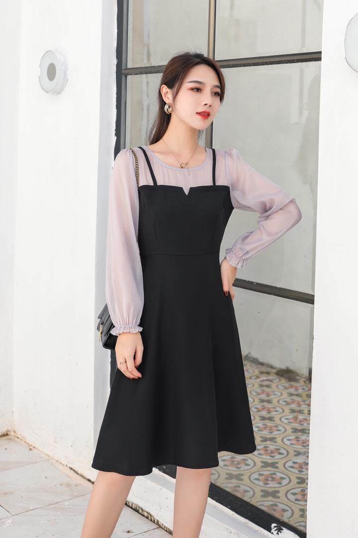 新款百搭连衣裙，女装连衣裙，雪天使