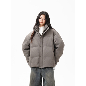 90%绒新标有报 韩版宽松羽绒服外套Y2666 /P350 现货图片