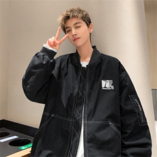 数据爆！抖音直播！全棉飞行服夹克男JK6629-P108控148，男装夹克，星座307A