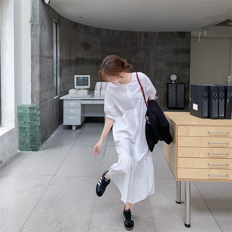 2025春夏秋款百搭连衣裙A018-P1302-D015,女装连衣裙,2D015