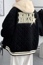 冬款港风加棉加厚清新棉服假两件连帽外套男士8135-P140控价178，男装棉衣，电商A441-1