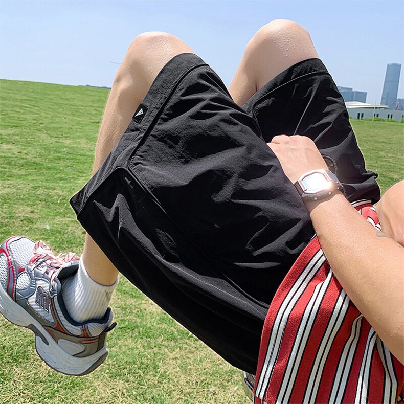 尼龙速干短裤高街美式多色可选高品质五分裤25XD23099特批25,男装休闲裤,电商A042