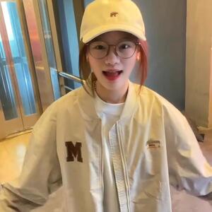 有货。美式刺绣棒球服男女休闲飞行员夹克外套潮牌W6938-P57图片
