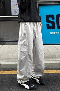 品质好货秋季新款纯色休闲裤男长裤工装裤K9083-特P55图片