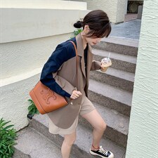 【现货】高品质假两件西服602-P155-K218，女装西装，浙宝189