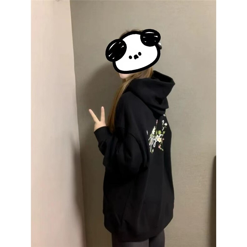 刺绣卫衣男女韩版潮流宽松百搭帅气2025秋冬ins新款外套WB498-P55,女装短外套,星座412-3