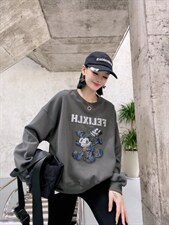 简蔻秋装新款卫衣，女装卫衣/绒衫，简蔻