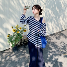 现货--2026年春季新款蓝色两件套203-2610-P165-K268，女装套装/套裙，浙宝203
