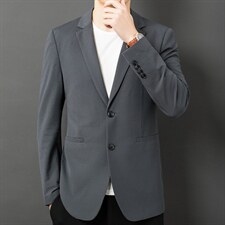 2023秋季新款男士休闲西服男韩版潮流时尚西装中年单西外套服，男装西服，电商B212（原钱塘6029）