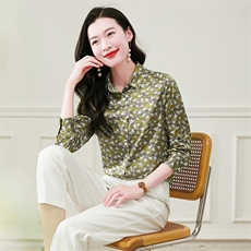 高级感杭州重磅真丝衬衫女长袖2026新款春夏秋季小个子真丝上衣，女装衬衫，阿舍尔精品