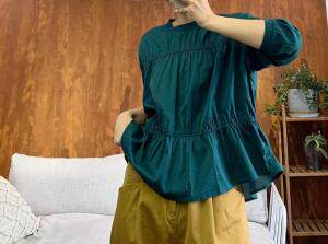 秋季新款圆领上衣，其它，左村