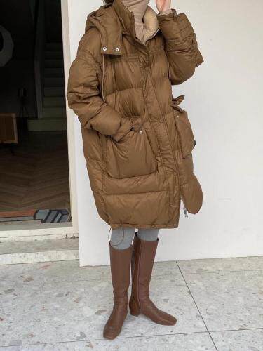 强项羽绒服，女装羽绒服，韩可人