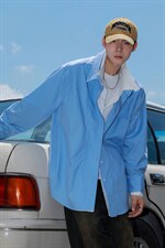 2026港风假两件大码M-5XL情侣男女潮长袖衬衫男CS77859P48控98，男装衬衫，星座227-7