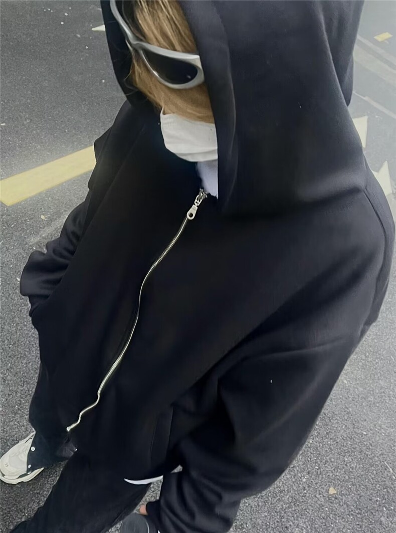 连帽卫衣男春季宽松开衫卫衣外套1001-1-WY12-P70,女装短外套,星座1001-1