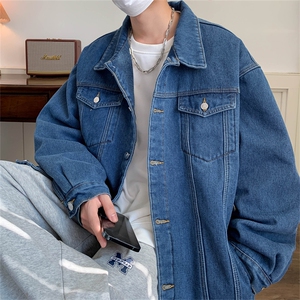 大货2万+春季情侣牛仔夹克大码男外套百搭上衣JK778-P6088,康万斯穿搭小个子图片