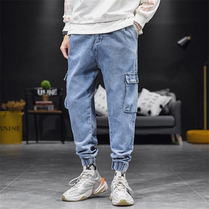 男工装束脚牛仔裤 5032-1_9837图片