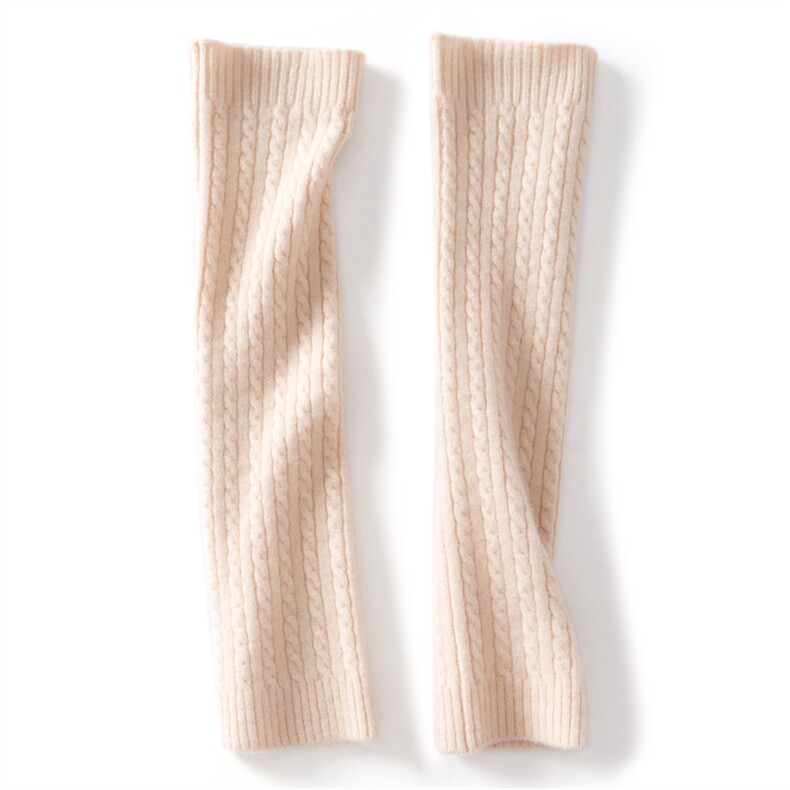 2025年冬季新款绞花针织袜套舒适休闲通勤百搭保暖，袜子，臻歆羊绒