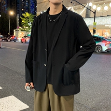 春季新款时尚休闲小西装DSA157B-XZ2628-特P85，男装西服套装，电商A157B