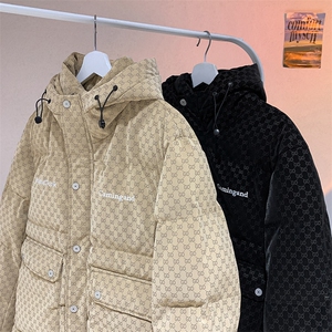 23冬季新款白鸭绒刺绣面包服加绒加厚羽绒服A316-1-Y109P198控268图片
