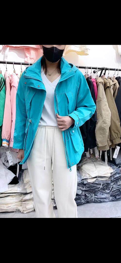 糖果色风衣外套，女装风衣，帝瀛 DY