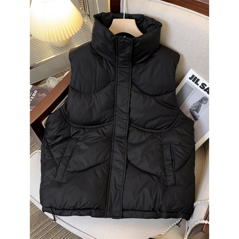 秋冬棉马甲女短款新款韩版宽松立领坎肩背心马夹棉服C327-P65,男装背心/马甲,星座911-2(原星座613-2）