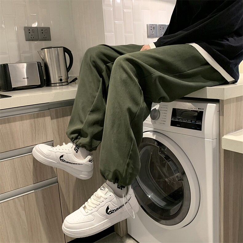 秋季新款男百搭港风休闲裤B60-P40控78,男装休闲裤,星座717