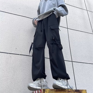 高街工装冲锋裤韩版潮流帅气青少年男裤子款大码宽松百搭M972/P42图片