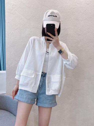 【现货】夏装新款麻料外套,女装,瑞丽E人