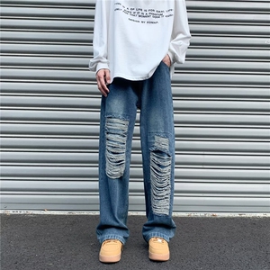 2024美式牛仔裤男款春季长裤潮 T8835 P45图片
