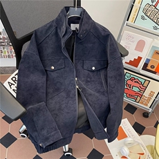 美式复古座山蟒水洗工装夹克男女秋冬宽松cleanfit外套潮牌WT9347，男装夹克，星座601-1