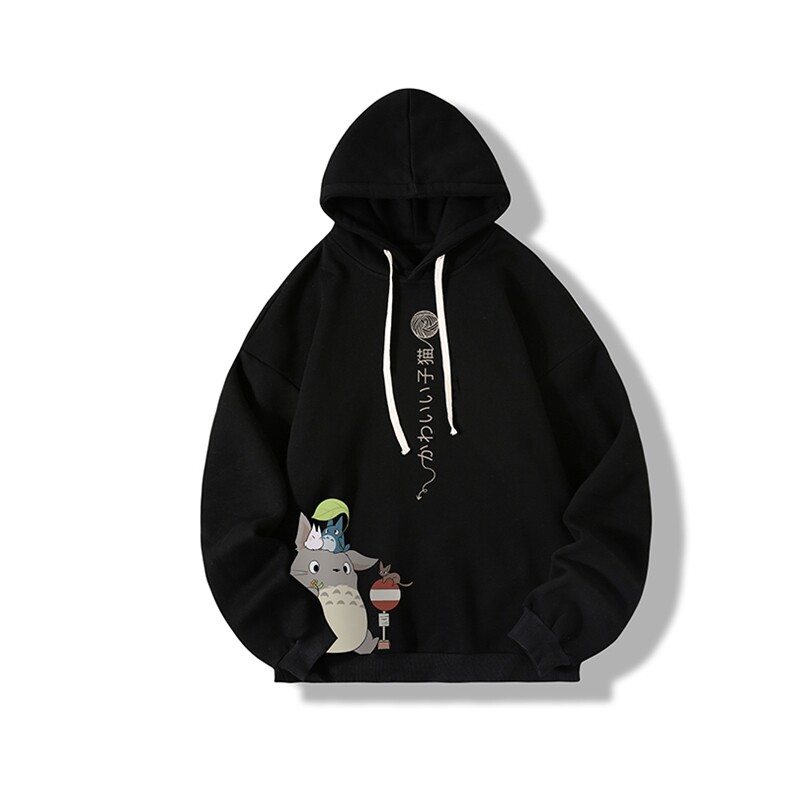 WY2152-P35纯棉连帽卫衣男大码运动帽衫宽松薄外套男,男装卫衣,电商A040