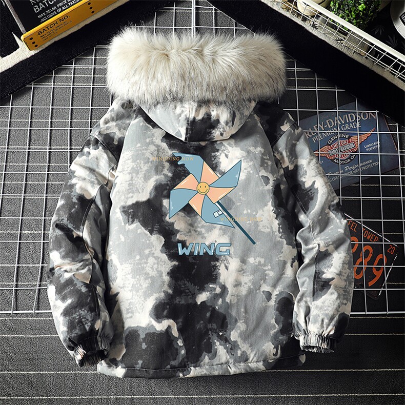 MC49112-P135日系潮衣男大码派克服男工装服外套袄,男装棉衣,电商A040A
