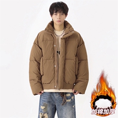 男女冬季加绒加厚立领防水保暖棉服大衣A406MY8817P85，男装棉衣，星座309（原A406）