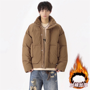 男女冬季加绒加厚立领防水保暖棉服大衣A406 MY8817 P85图片