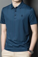 POLO衫男士短袖t恤翻领2023夏季新款潮牌休闲商务男装上衣，男装T恤，电商B212（原钱塘6029）
