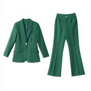 西装外套女2025春装新款高端职业气质女神范两件套工作服西服套装图片
