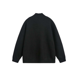 M2621 P65 控108 秋冬立领拉链慵懒开衫毛衣外套男图片
