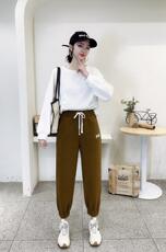 超柔亲肤加厚休闲卫裤M一XL，女装休闲裤，简 影