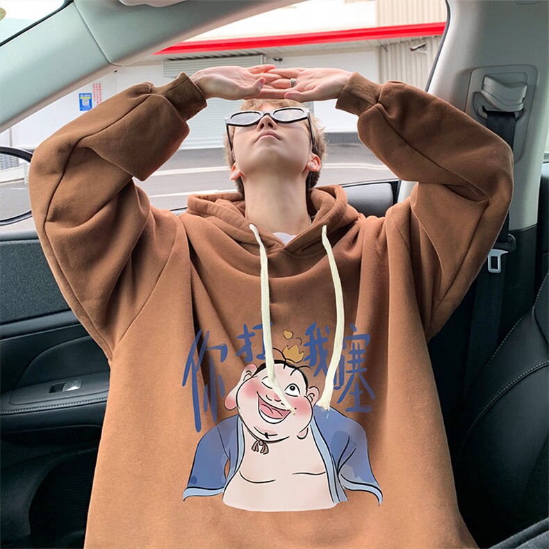 连帽卫衣男大码胖子帽衫大号运动服WY2437-P35,男装卫衣,电商A040